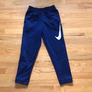 BOYS NAVY NIKE SWEATPANTS